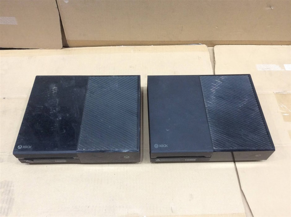 Microsoft Xbox One 1540 Consoles (Lot of 2)