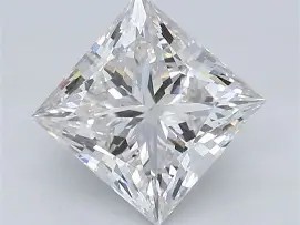 0.04 carat white pricess cut diamond