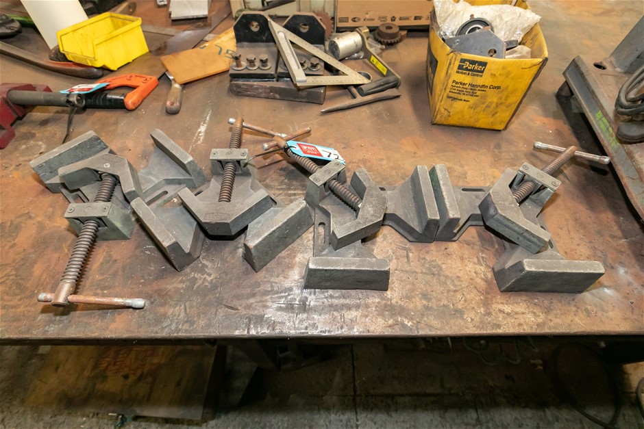 Bessey Work Shop Corner Welding Clamps x4
