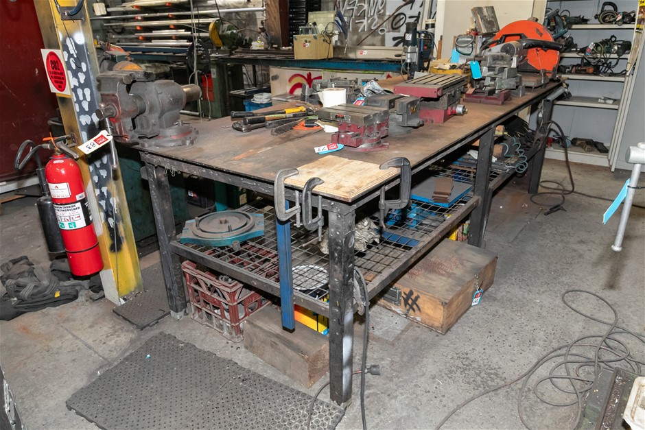 Welder Bench with Vice