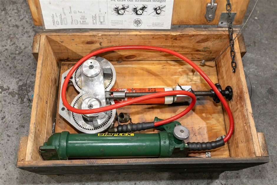 Hydraulic Draw Swaging Cable Machine with Timber Case