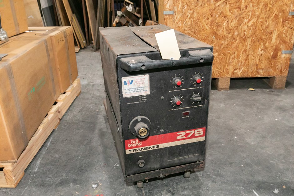 CIG275 TRANSMIG Mobile Mig Welder