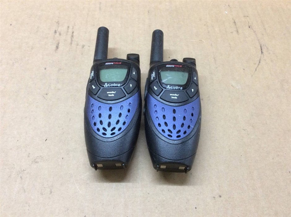 Cobra MicroTalk Two-Way Radios Walkie Talkies