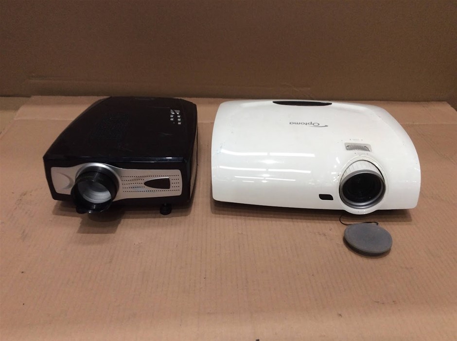 Optoma HD33 DLP Projector + HD66 LCD Projector