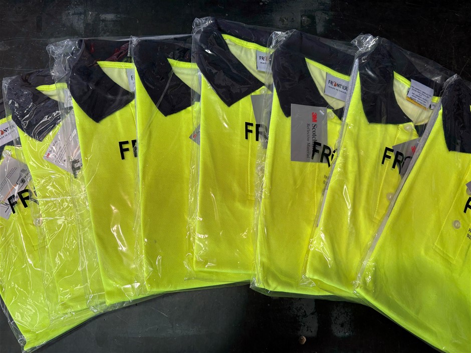 New Never Used Qty 8 of 3M Scotchbrite Reflective Material Hi-Vis Fluro