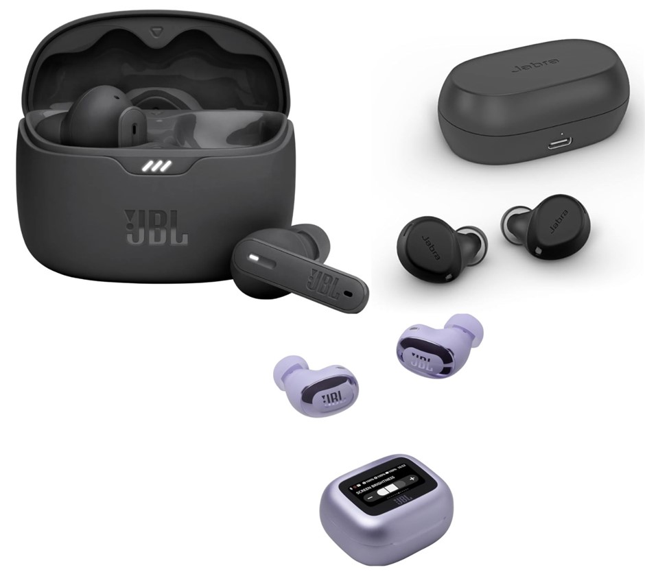 3 x Assorted Wireless Earbuds. 1 x JABRA Elite 7 Active In-Ear Bluetooth Ea