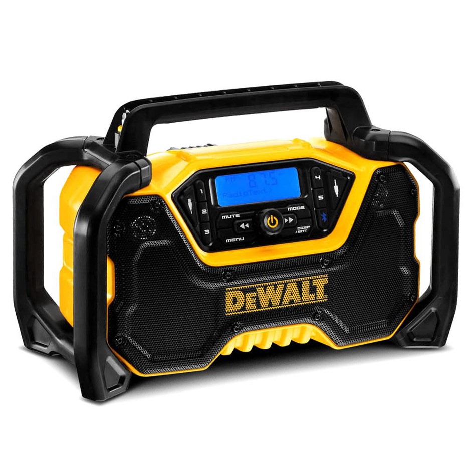 DeWALT 12V-18V XR Li-ion Cordless Bluetooth Jobsite Radio - Skin Only.