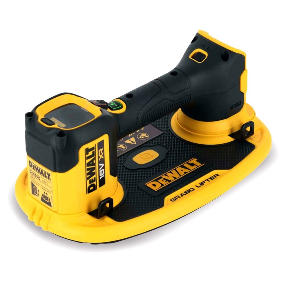 DeWALT 18V Li-ion Cordless Vacuum Grabo Suction Lifter - Skin Only.