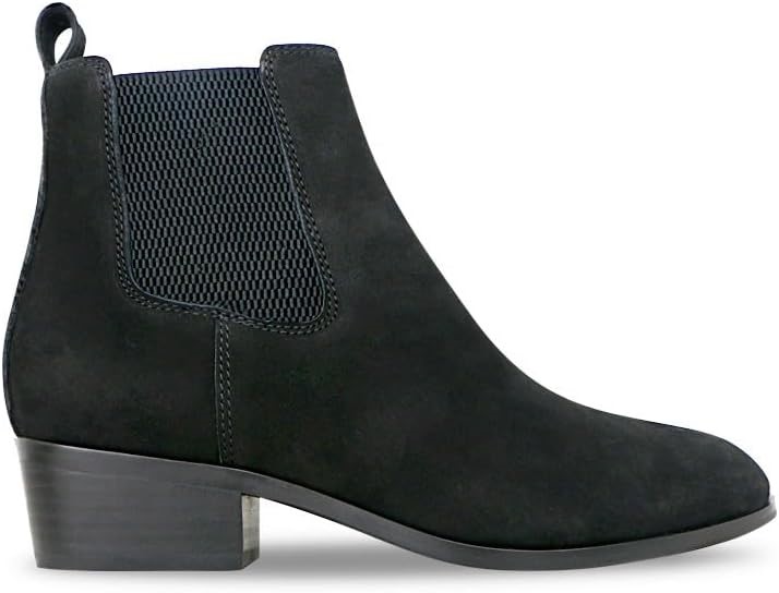 NATURAL COMFORT Women's Spelt Boot, EU37, Black Nubuck, G02090. Buyers Not