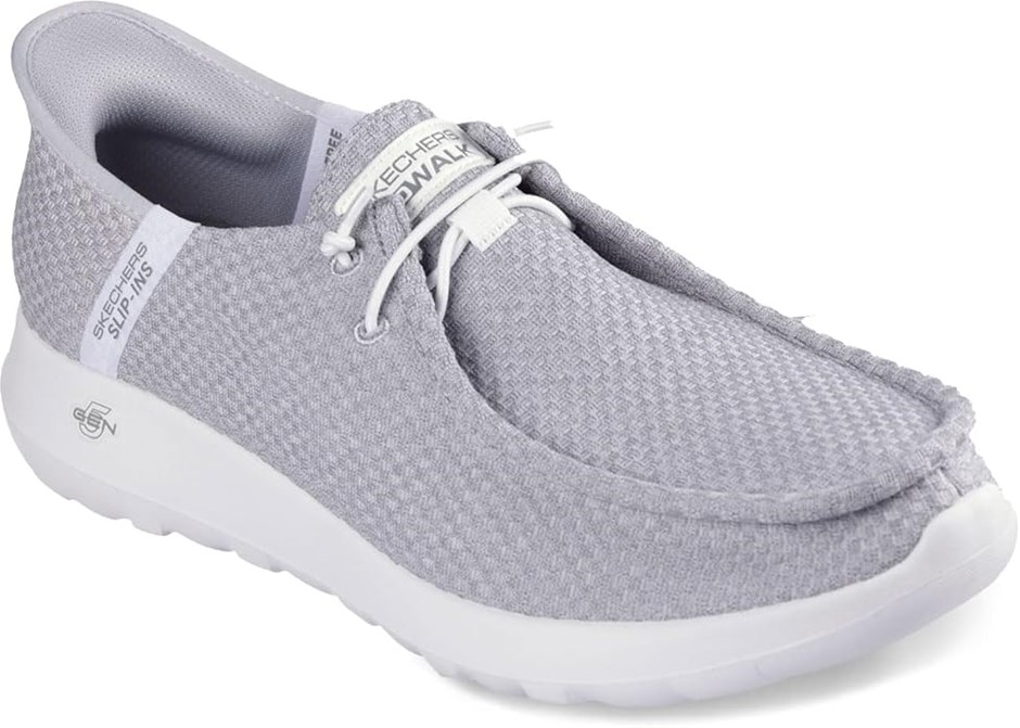 SKECHERS Men's Hands Free Slip-Ins Gowalk Max Halcyon Moc Toe Sneaker, Size