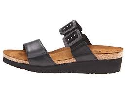 NAOT , Womens Emma Shoes, EU42, Black Raven/BK Velvet Metalic, 04437. Buye