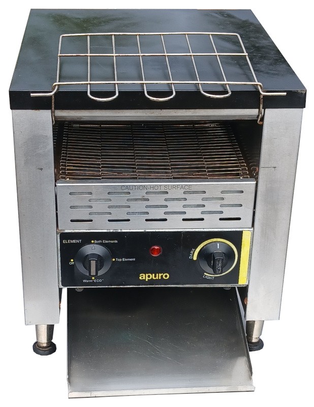 Apuro CU629-A - Double Slice Conveyor Toaster