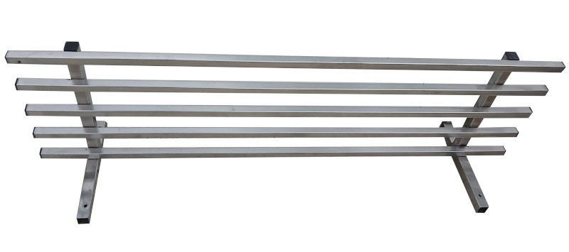 1160 Square bars Stainless Steel Shelve