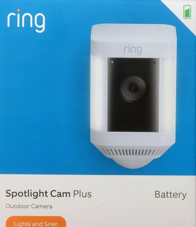 RING Spotlight Cam Plus Only NB: Minor use