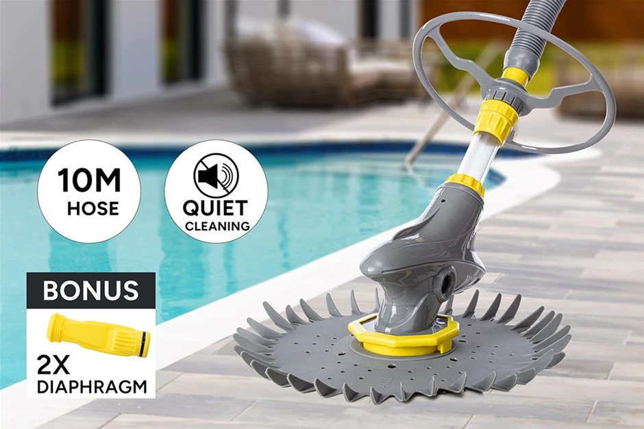 KOGAN Automatic Sweeper Pool Cleaner NB: minor use, damaged box