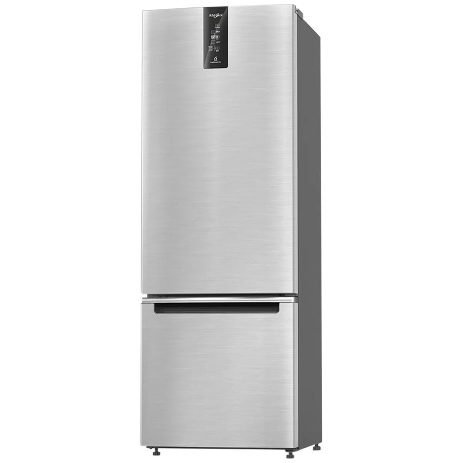 WHIRLPOOL 313L Bottom Mount Stainless Steel Fridge, Model  WB3560EUXX. NB: