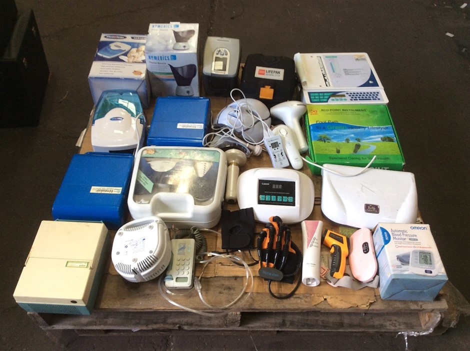 Omron, HoMedics, Lifepak Mixed Medical Devices