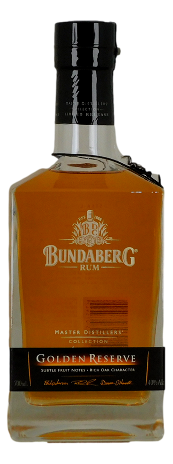 Bundaberg Rum M.D.C. Golden Reserve 2012 (1x 700mL), QLD.