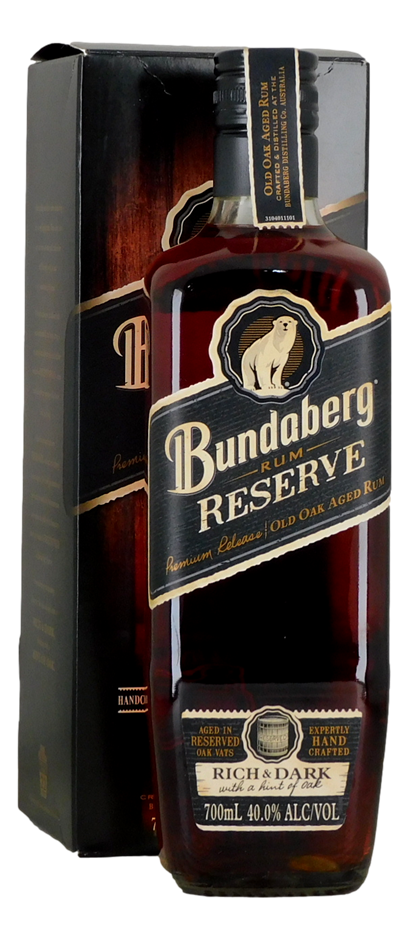 Bundaberg Rum Reserve - Rich & Dark 2009 (1x 700mL), QLD.