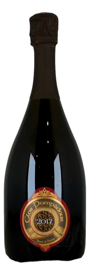 Clos Pompadour Millesime Champagne 2017 (1x 750mL), France.