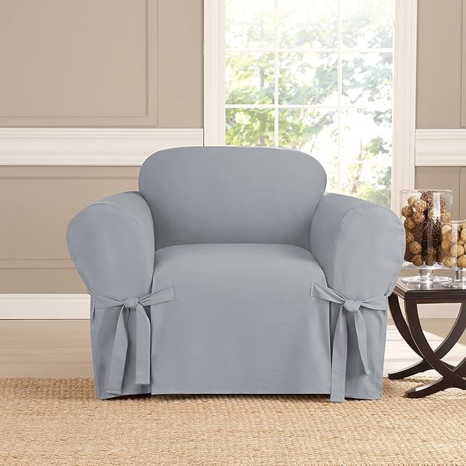 SureFit Heavy Weight Cotton Canvas Slipcover