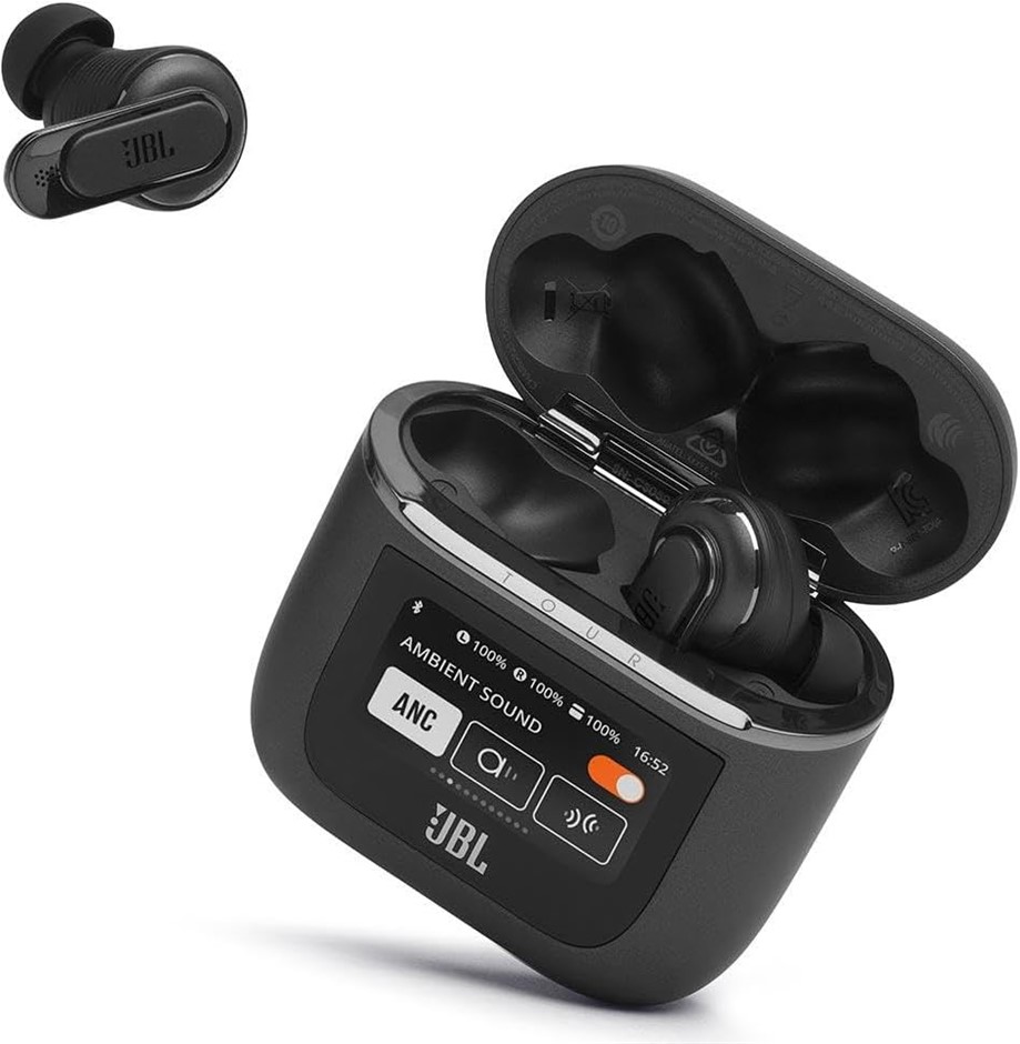 JBL Tour Pro 2 in-Ear Headphone, Black.