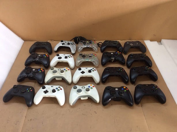 Microsoft Mixed Brand and Model Controllers (Lot of 20)