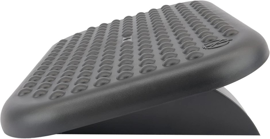 Black Ergonomic Adjustable Footrest
