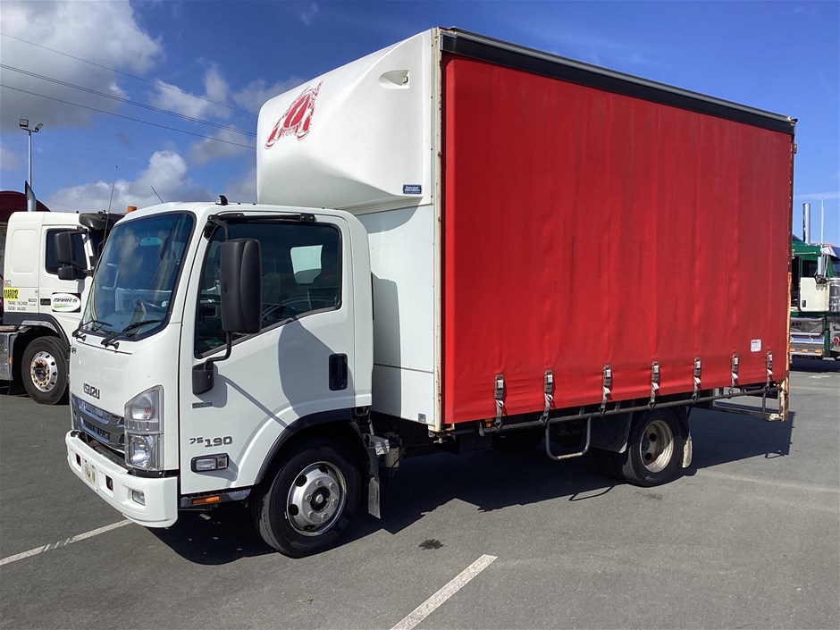 2020 Isuzu NPR 4 x 2 Curtainsider Rigid Truck