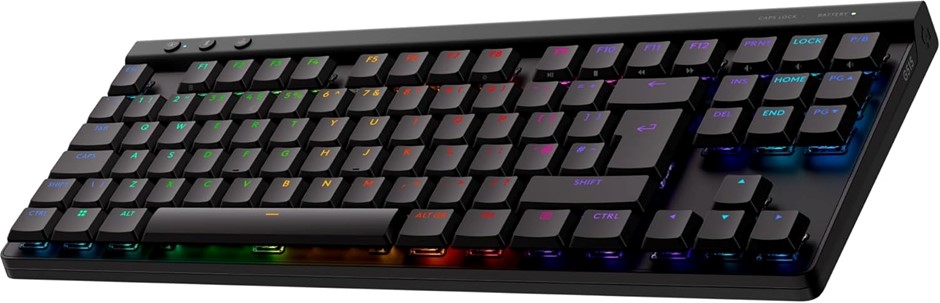 Logitech G G515 Lightspeed TKL Wireless Gaming Keyboard, Black Buyers Note