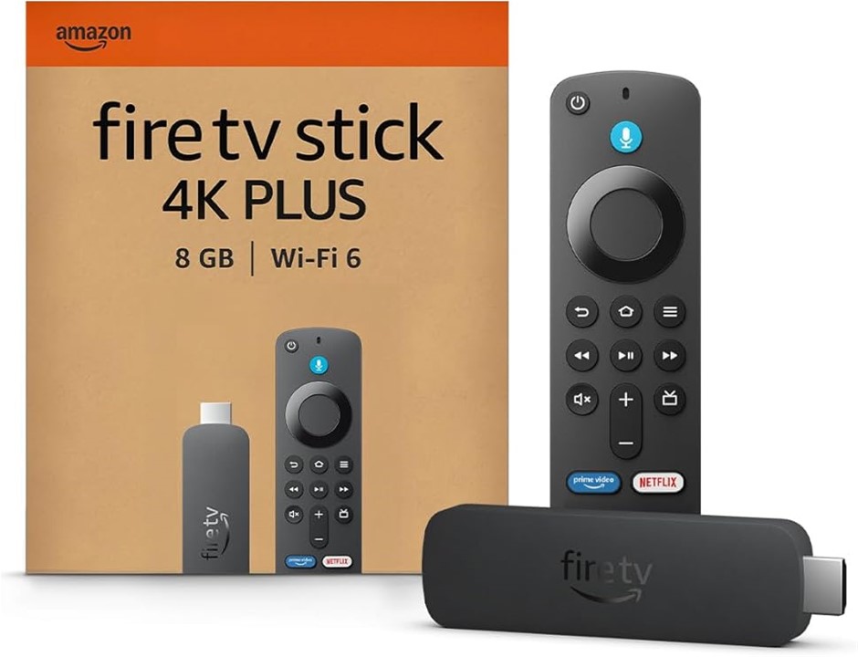 AMAZON Fire TV Stick 4K Plus Streaming Device (Newest Gen) | Supports Wi-Fi