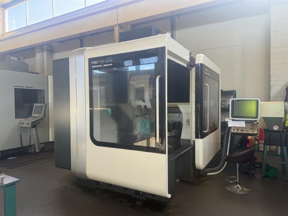 2012 HSC 105 Linear Deckel Maho CNC Vertical Machining Centre