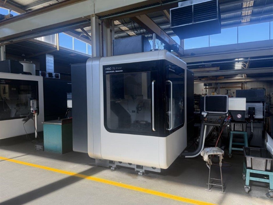2012  HSC 75 Linear Deckel Maho CNC Vertical Machining Centre
