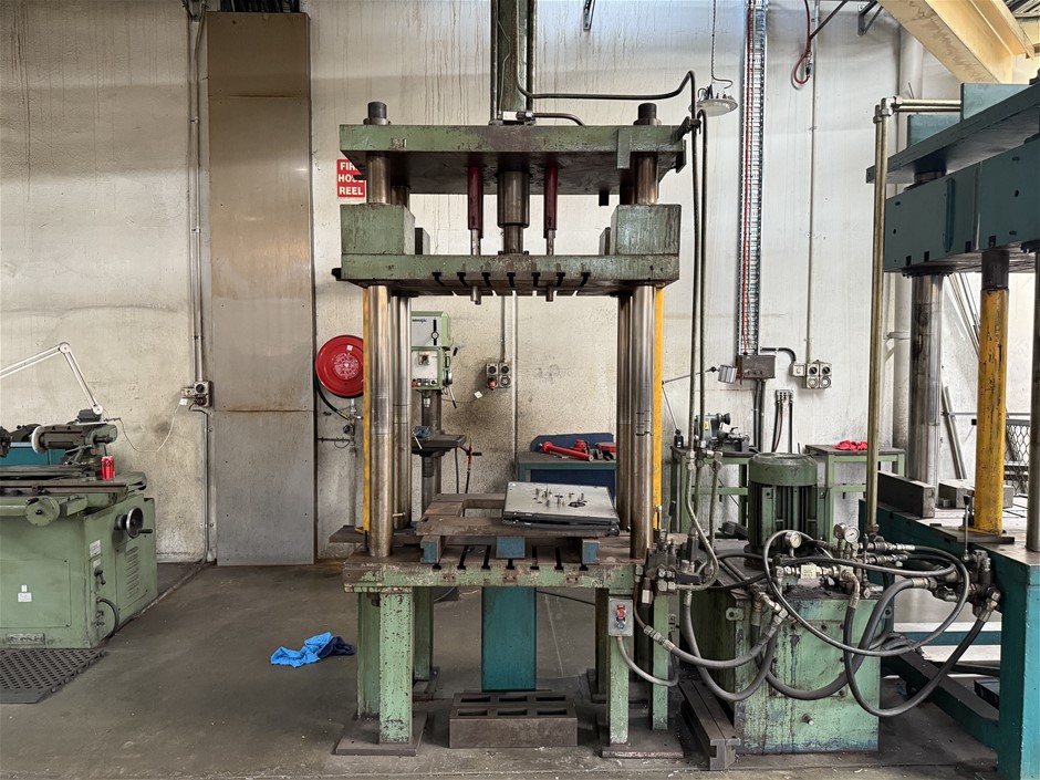 Hydraulic Press with Hydraulic Power Pack