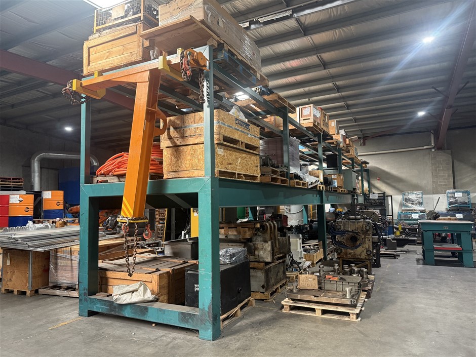 4x Heavy Duty Stock Racks