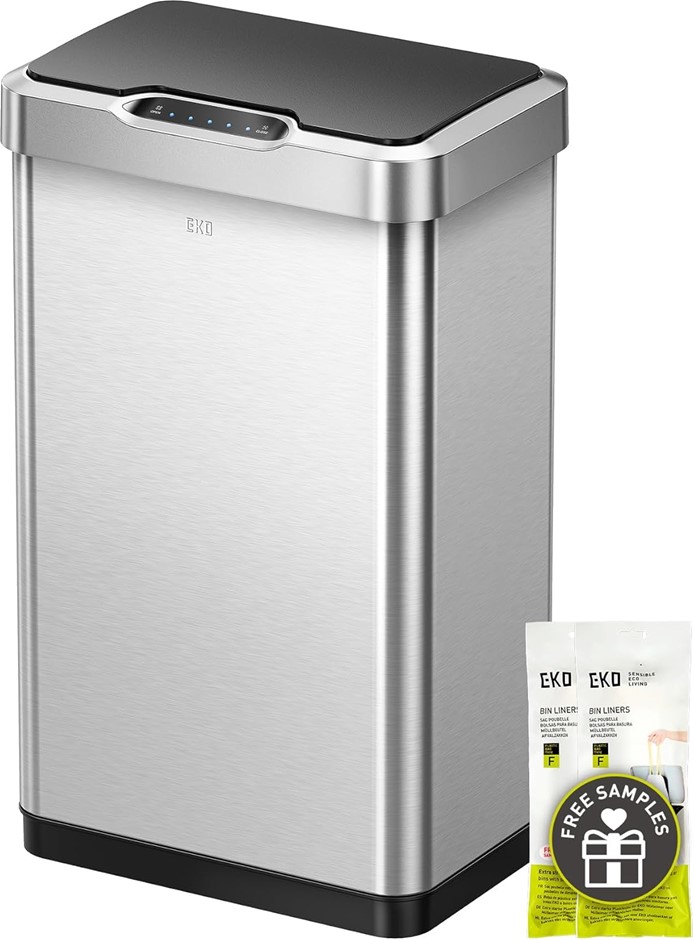 EKO Mirage-T 50L Automatic Sensor Bin. NB: Sensors Untested.