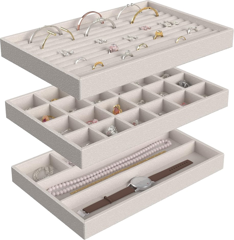 CLOSETMAID Accessory Organizer for Earrings, Necklaces, Watches, Bracelets,