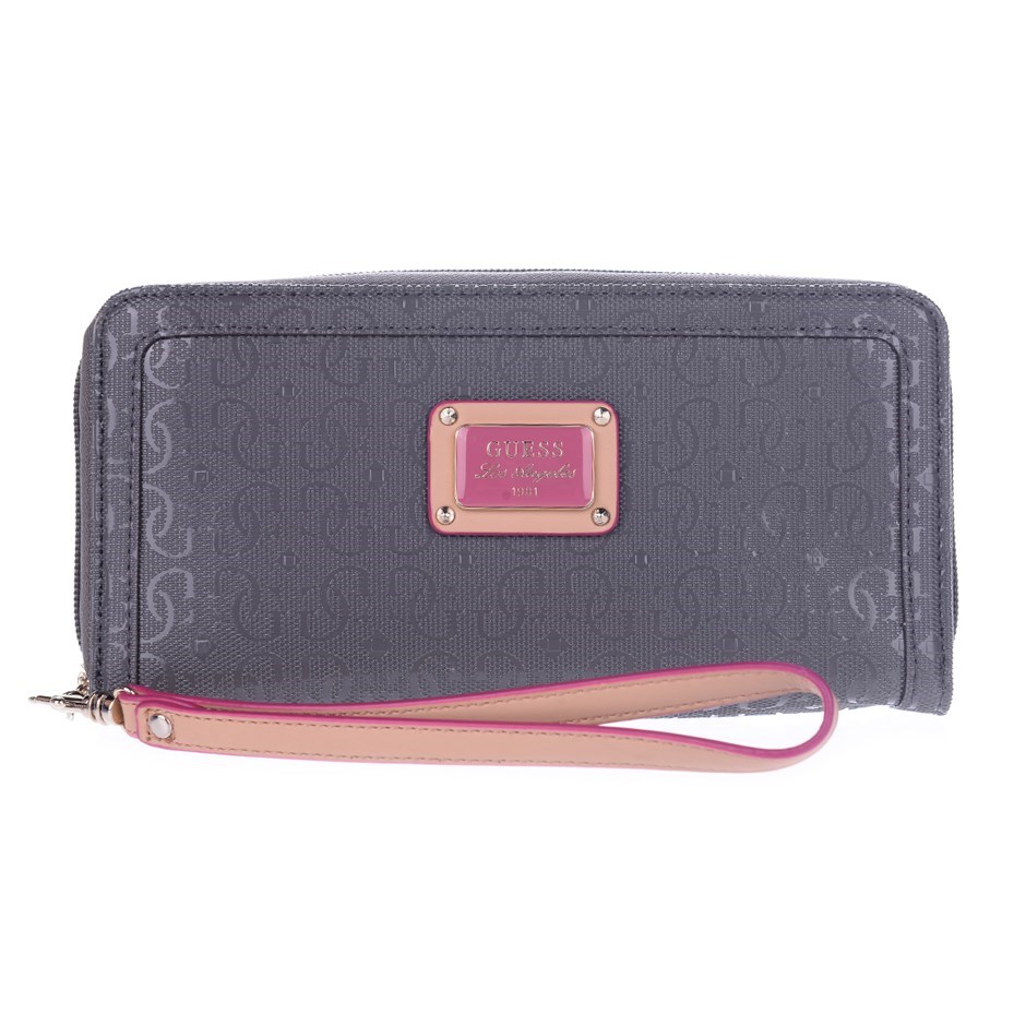 Guess Specks SLG Large Zip Around - Grey