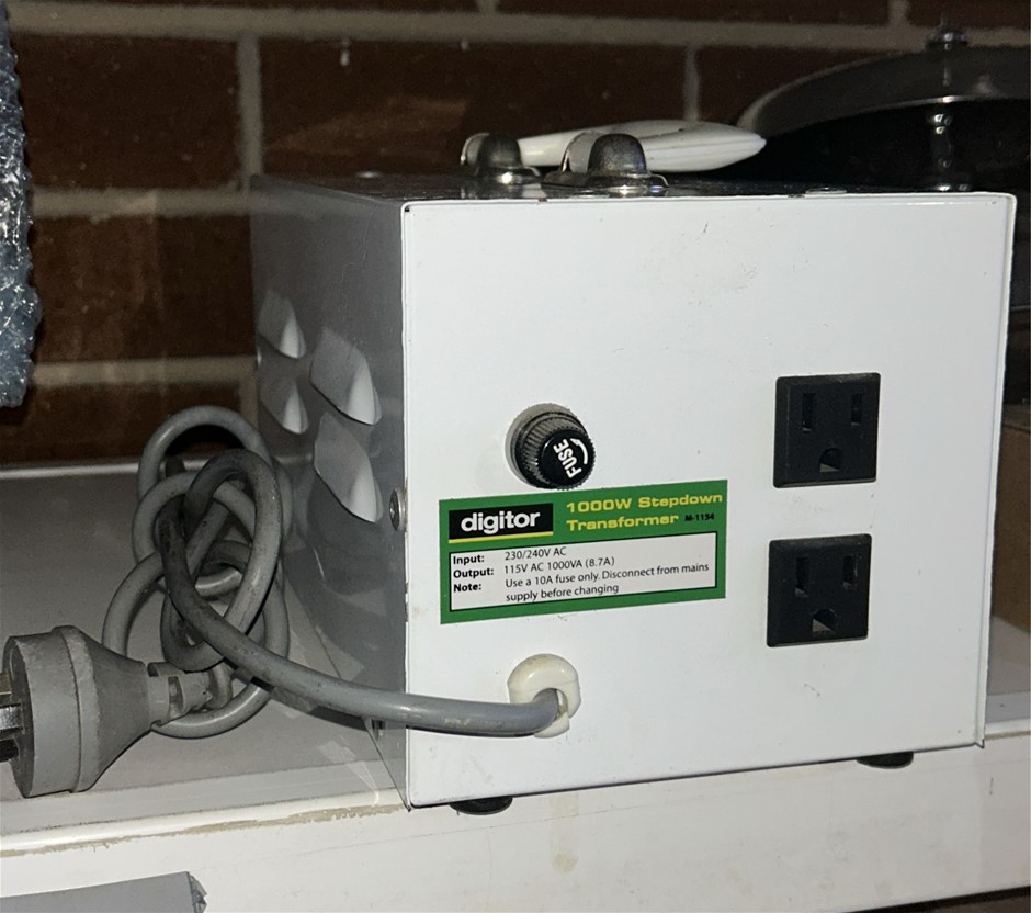 DIGITOR 1000W Stepdown Transformer
