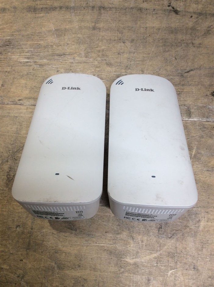 D-Link IAP-X1860 WiFi Range Extenders (Lot of 2)