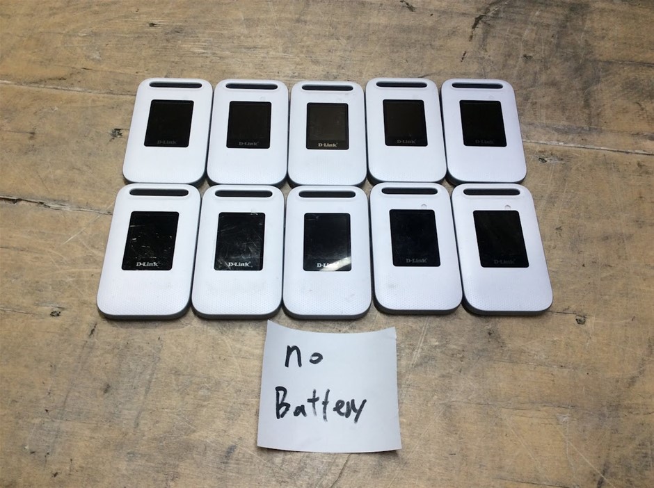 D-Link DWR-933M Portable 4G LTE WiFi Routers (Lot of 10)
