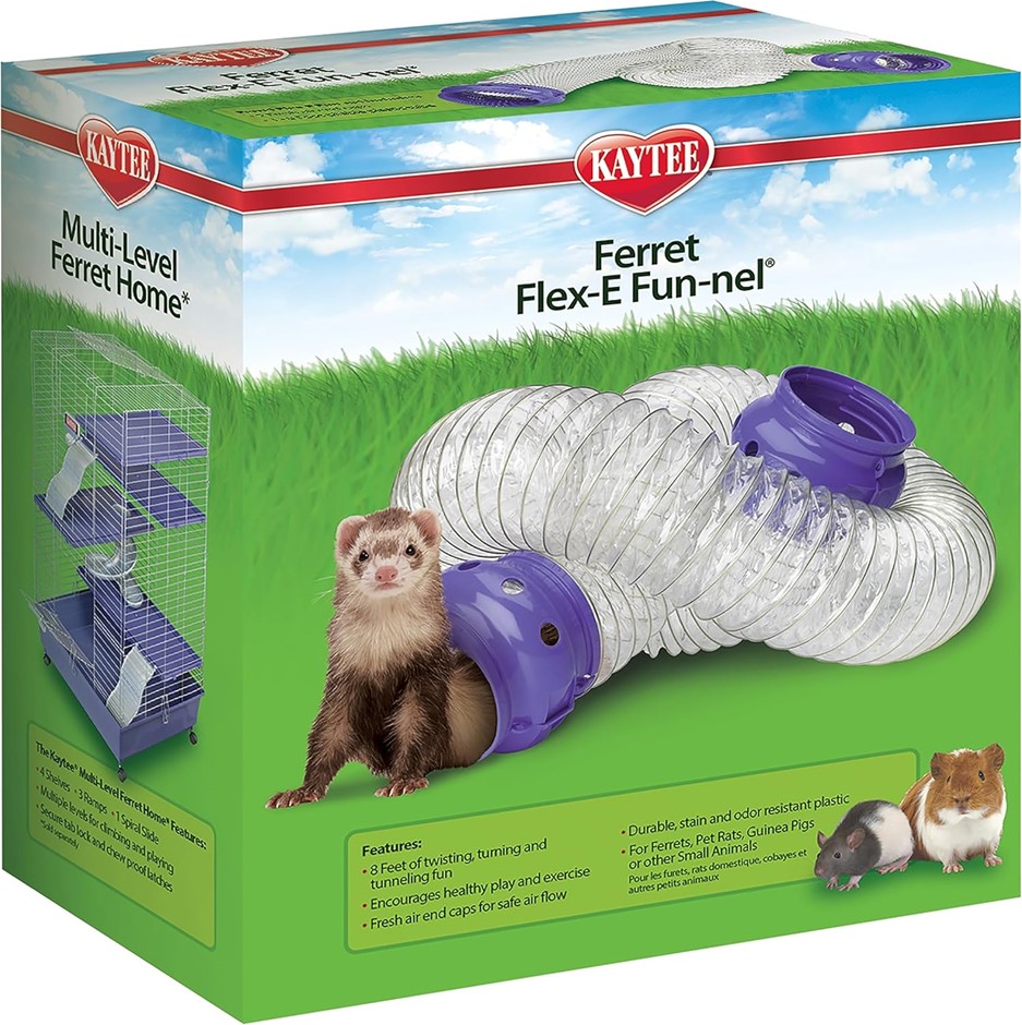 KAYTEE Ferret Trail Flex-E Fun-Nel Tunnel. NB: not in original packaging.