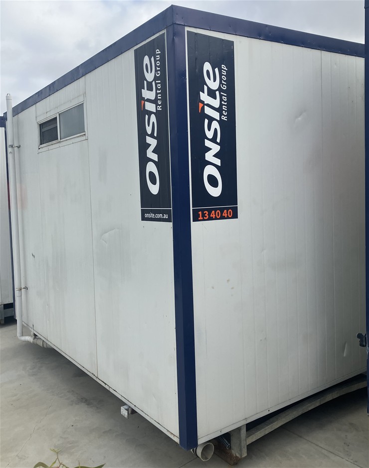 Portable Toilet Block - 3.6m x 2.4m - M-F - Pakenham