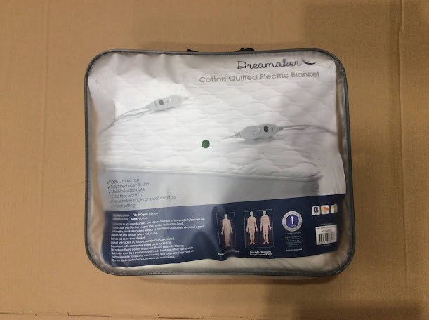 Dreamaker 9009846 Cotton Quilted Electric Blanket
