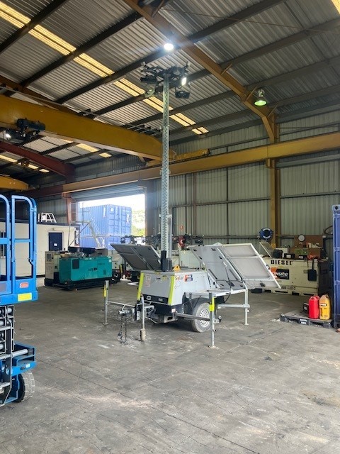 2018 SMC TL55 Lighting Tower - 240w - LED Solar - Glendenning