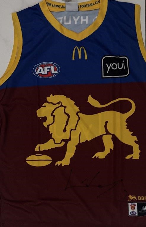 LACHIE NEALE SIGNED LIONS GUERNSEY