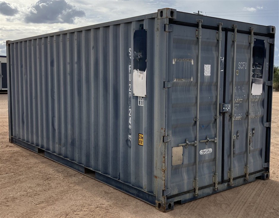 Container - 6.0m x 2.4m - With Boot - Chinchilla