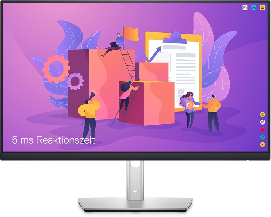 Dell P2422H 23.8-Inch FHD LED Backlit LCD Monitor, Black