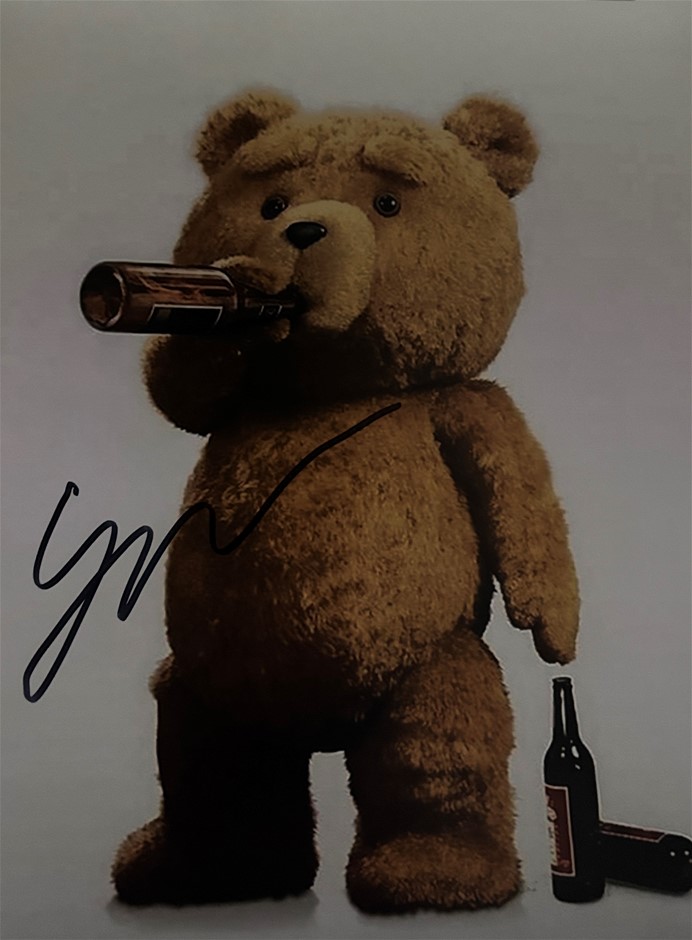 SETH MACFARLANE SIGNED 'TED'