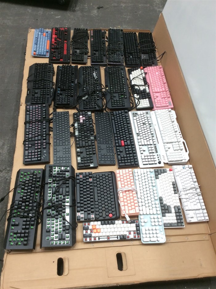 Mixed Keyboards Bundle (Various Brands & Models)